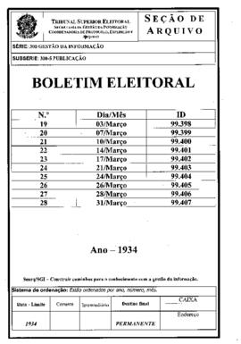 Boletim Eleitoral - Ano III, nº 21