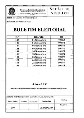 Boletim Eleitoral - Ano II, nº 148