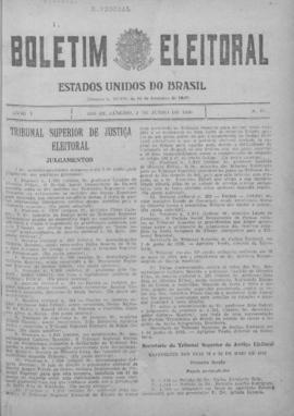 Boletim Eleitoral - Ano V, nº 64