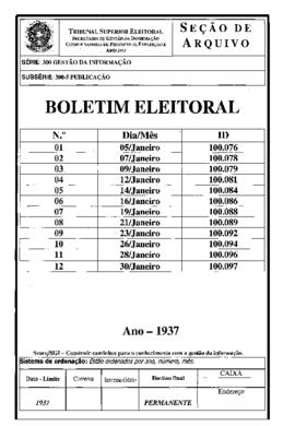 Boletim Eleitoral - Ano VI, nº 03