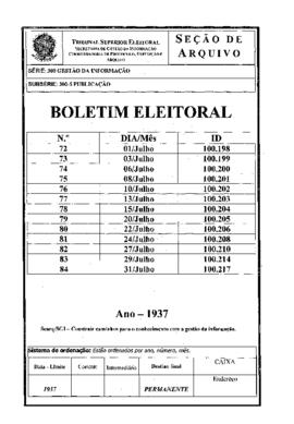 Boletim Eleitoral - Ano VI, nº 74