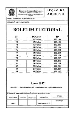 Boletim Eleitoral - Ano VI, nº 81