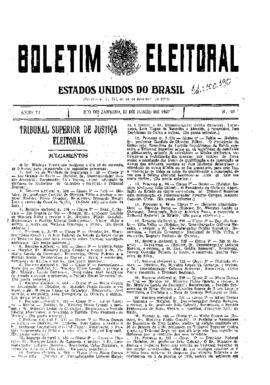 Boletim Eleitoral - Ano VI, nº 66