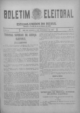 Boletim Eleitoral - Ano VI, nº 13 (Retificação página 379)
