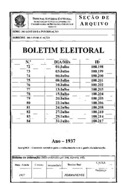 Boletim Eleitoral - Ano VI, nº 77