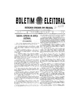 Boletim Eleitoral - Ano VI, nº 50