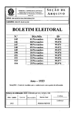 Boletim Eleitoral - Ano II, nº 146