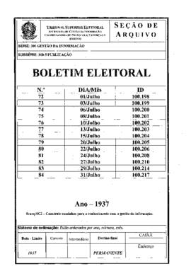 Boletim Eleitoral - Ano VI, nº 80
