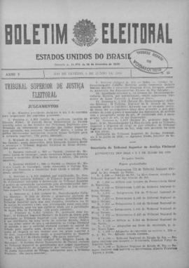 Boletim Eleitoral - Ano V, nº 65