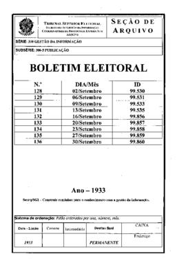 Boletim Eleitoral - Ano II, nº 133