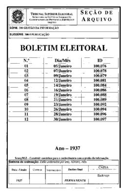 Boletim Eleitoral - Ano VI, nº 07