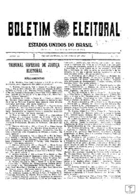 Boletim Eleitoral - Ano VI, nº 69